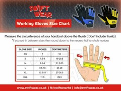 Mechanics Work Gloves Washable Safety Hand Protection Heavy Gardening Duty