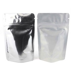 3″ x 5″ Small Reclosable Smell Proof Zip Lock Bag – 500 Pack (Clear-Silver)