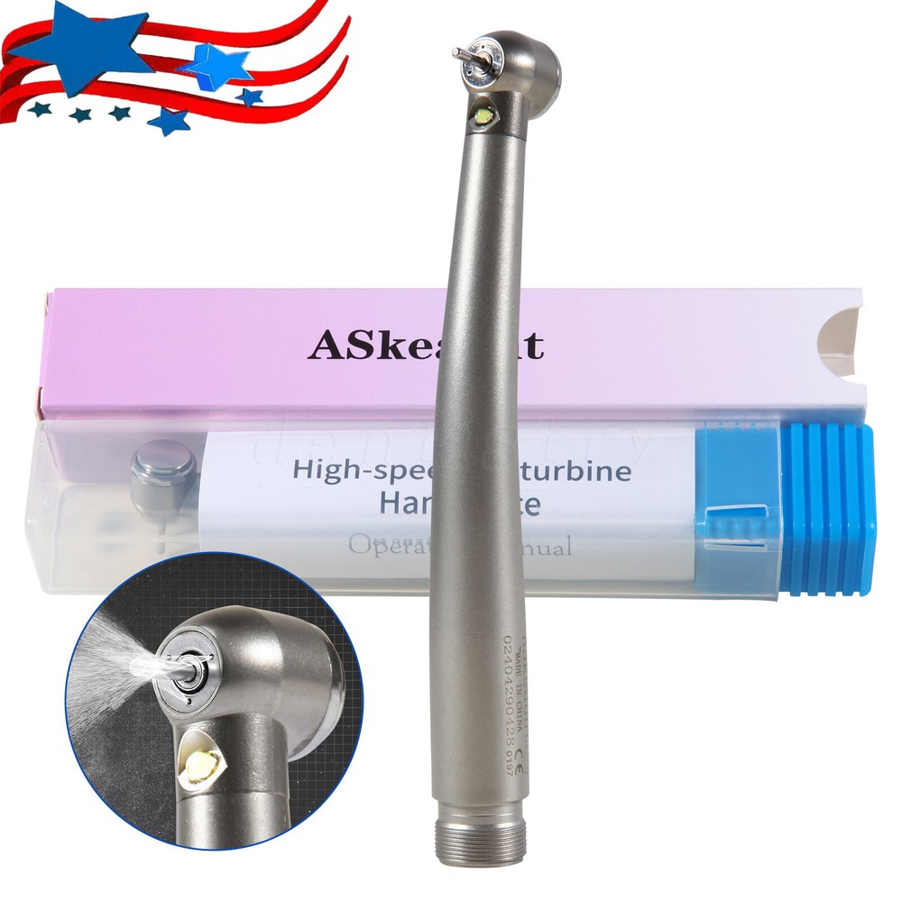 Dental E-generator Dental LED Fiber Optic High Speed Handpiece 2Holes 4Holes