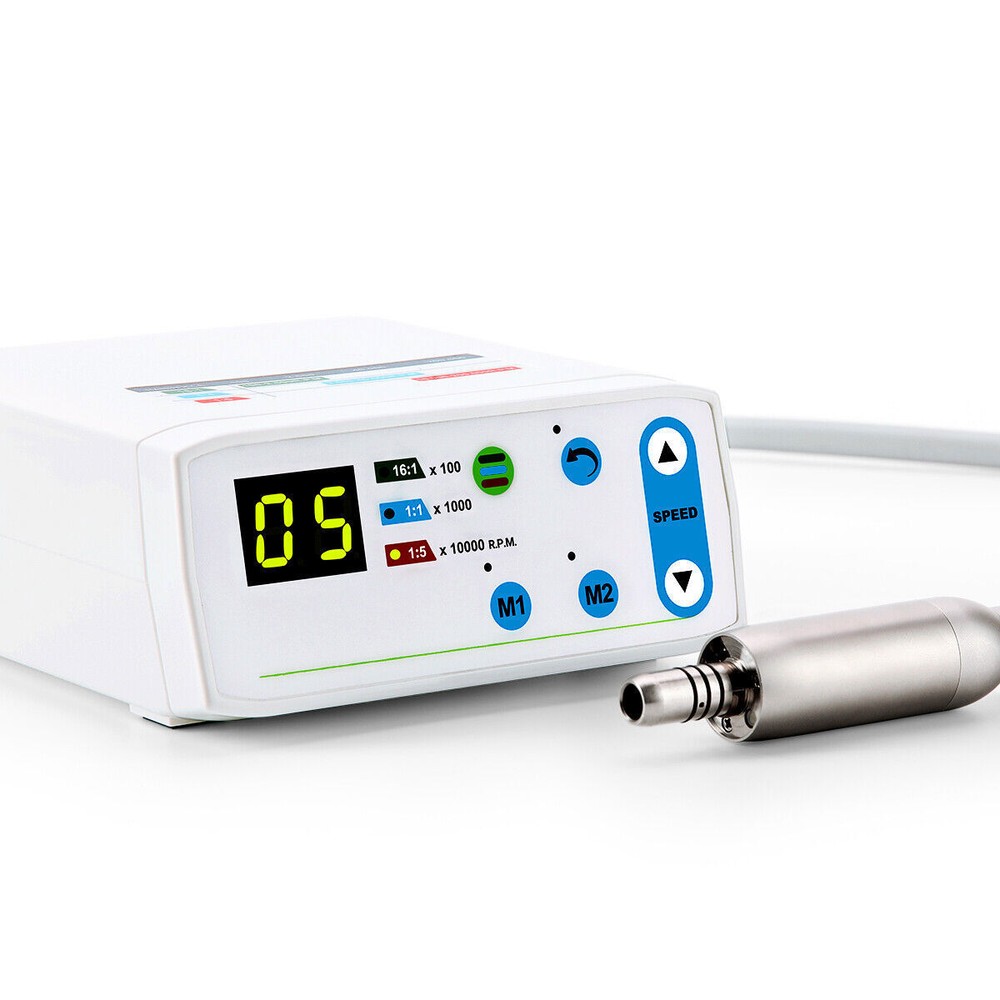 AZDENT Dental Brushless LED Electric Micro Motor 1:1/1:5 Increasing Handpiece US