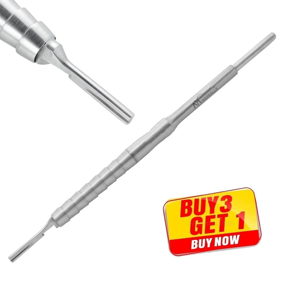 Push Scalpel Handle No 3 Easy Eject Dentist Dental Safe Push Blade Remover