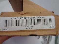 Von Duprin Power Transfer Silver EPT-10, 012012-36, Sp28