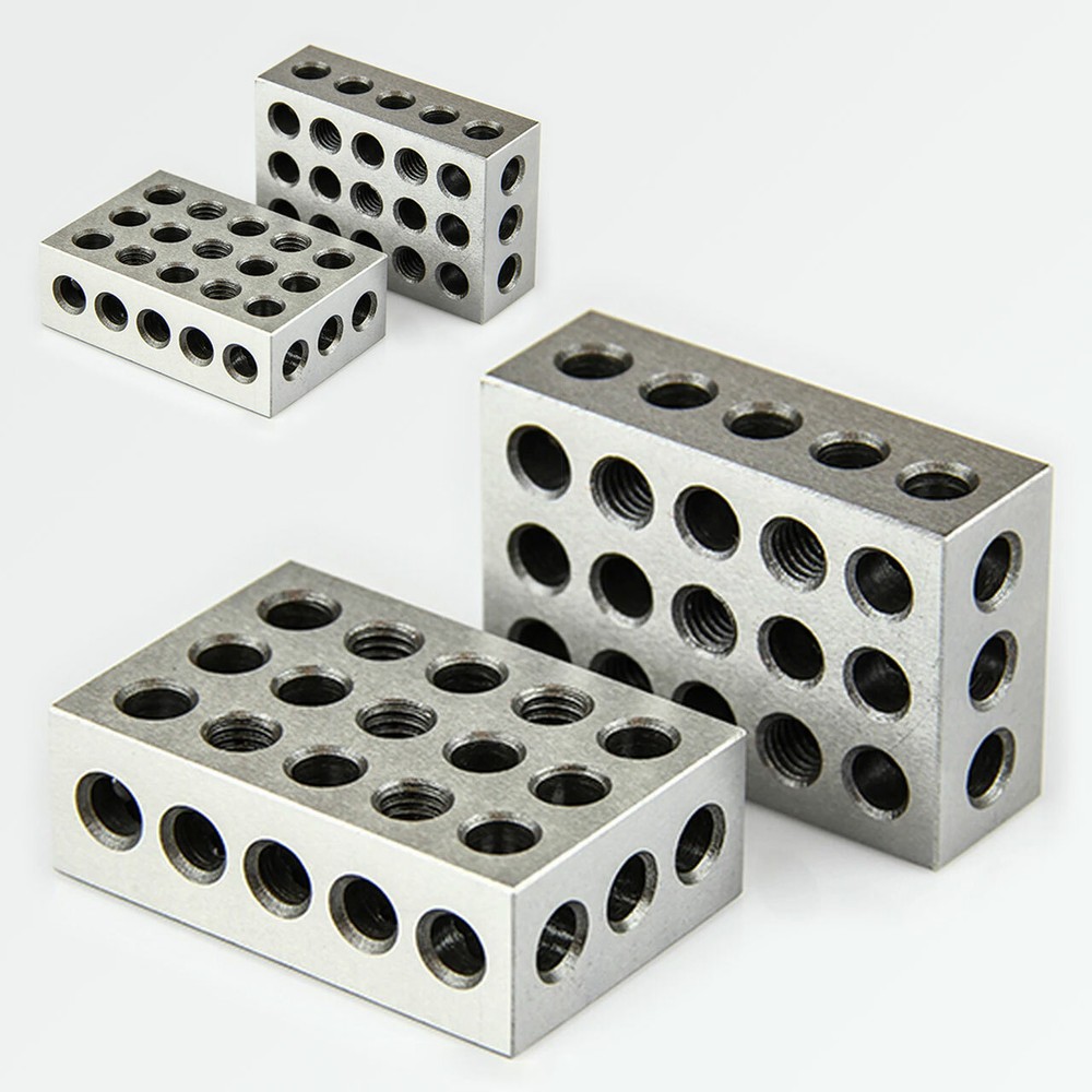All Industrial 1-2-3 and 2-4-6 Matched Pair Layout Block 2 Piece Set
