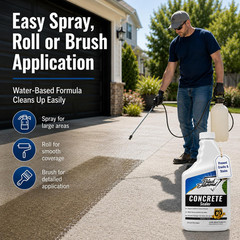 Concrete Sealer – 32oz Water Repellent for Surfaces