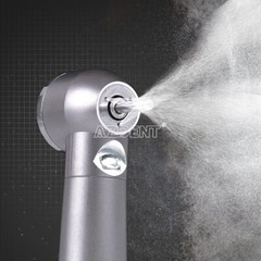 Dental E-generador LED pieza de mano de alta velocidad Push Torque Head 2Holes