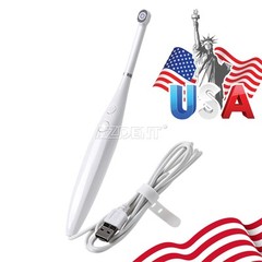 AZDENT Dental USB Intraoral Camera 8 LED Oral Endoscope 3-Speed Adjustment IPX5