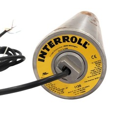 Interroll 113S 6113 Motorized Conveyor Drum Roller 1P 18.51″ SL 4.46″ Ø 0.15 HP