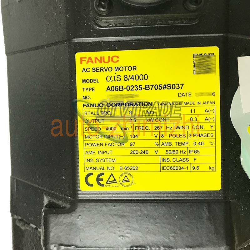 1PCS Fanuc servo motor A06B-0235-B705#S037 NEW