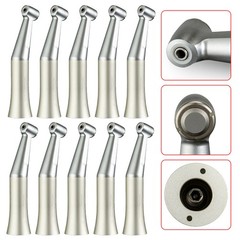 1-10 NSK Style Dental Slow Low Speed Handpiece Contra Angle Push Button YX203