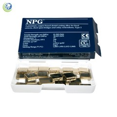 Dental Laboratory NPG Non-Precious Casting Alloy Type 2 – Crowns Bridges Onlays