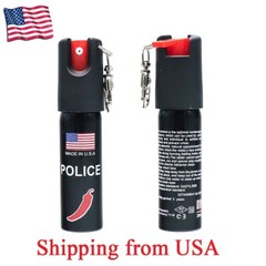 1 Police pepper spray .20ml GID actuator self defense security protection