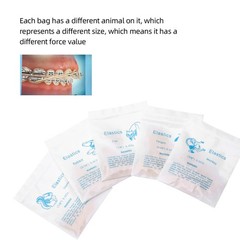 5000Pcs/box AZDENT Dental Elastics Latex Braces Orthodontic Rubber Bands 3.5 OZ