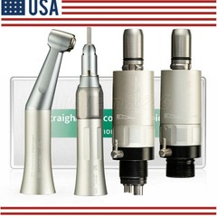 NSK Style Dental Low Speed Handpiece Contra Angle Straight Air Motor 2/4H YX4