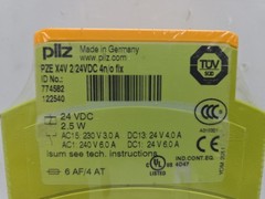 Pilz PZE X4V 2/24VDC 4n/o fix Safety Relay Contact Expansion Module 24Vdc 2.5W