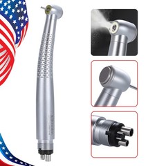 1-10* Dental LED E-generator Shadowless Ring High Speed Handpiece 2/4H 4-Spray