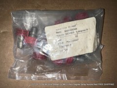LOT OF 13 NEW Solid Stream QCMEG Zero Degree Spray Nozzle Red FREE SHIPPING