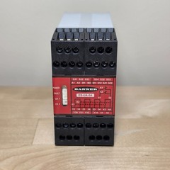 Banner ES-UA-5A Emergency Stop Safety Relay 115VAC 12-24VDC