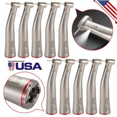 1-10SANDENT Dental Electric 1:5 LED Handpiece FG Attachment Fit NSK KaV