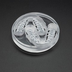 10pcs Clear Cad Cam Pmma Block Monolayer Pmma Disc Bridge Full Denture Framework