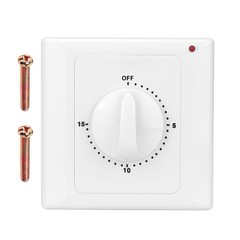Countdown Timer Switch AC220V Electronic Mechanical Countdown Controller 86Panel