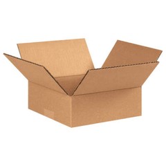 GRAINGER APPROVED 55VM57 Shipping Box,Single Wall,32 ECT,Kraft PK 25