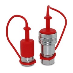 2 Sets 1/2″ Ag Hydraulic Quick Connect Couplers Couplings, Poppet Pioneer Style
