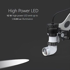 Dental Surgical Headlight ENT Medical Headlamp LED 10 Watt Wireless Rechargeable