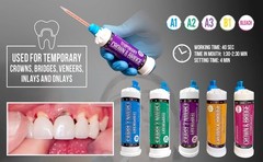 Bleach Temporary Crown & Bridge Material 10:1 Dental Impression 76g, Made in GER