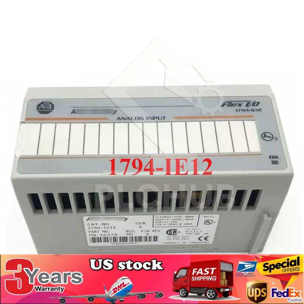 Allen-Bradley 1794-IE12 Flex 12 Point Analog Input Module 1794IE12 New ! AB
