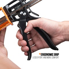 JES 200 ml (1:1 & 2:1) 26:1 High Thrust Dual Component Cartridge Gun