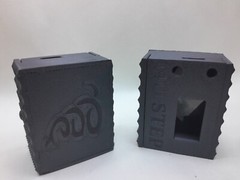 Meshtastic Heltec V3 node case only Holds 2000mah battery 3D printed BLACK
