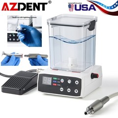 AZDENT Dental Brushless LED Electric Micro Motor with Water Tank 1:5 1:1 16:1 US