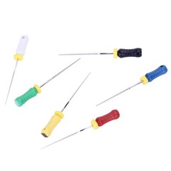 AZDENT Limas de endodoncia manual dental K-Files acero inoxidable 21/25mm
