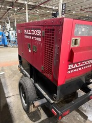 BALDOR SB2S-70 TS35 70 GALLON DIESEL GENERATOR 340 HOURS TRAILER MOUNTED USED