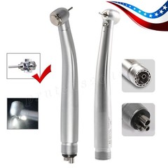 Pieza de mano LED turbina alta velocidad fibra óptica dental estilo NSK 2/4Holes
