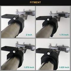Aluminum Mounting Bracket Kit – 1.6-2 Inch Tube Clamp