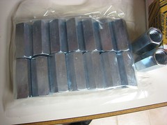 14 pcs Lot of 3/4″ x 1″ x 2 1/4″ THREADED ROD COUPLER CONNECTOR 3/4″ COUPLING