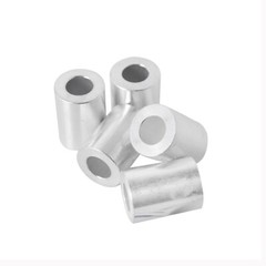 New Aluminum Spacer Bushing 3/4″ OD x 3/8″ ID–Fits M10 or 3/8″ Bolts