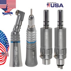 Dental Low Speed Straight/Air Motor/Contra Angle Handpiece 2Holes/4Holes