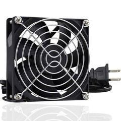 110V 220V 240V AC 90mm 92mm Axial Muffin Fan 115V 120V Universal Voltage