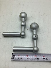 Lathe Handles,tri Ball Balanced, (2 Pc In Lot) 2568B- N Cart