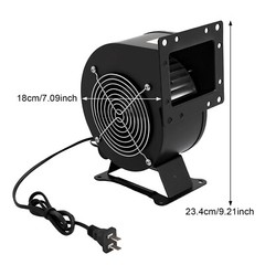 Small Centrifugal 196CFM Flange Blower Fan 2600r/min 110V 120W Durable Equipment