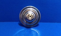 Air Compressor Pressure Gauge 1/8″ Brass NPT Back Mount 160 PSI 1″ Button Case