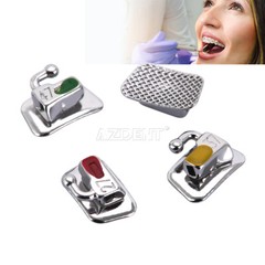 50 X Dental Orthodontic Buccal Tube 2nd Molar Roth 022 Non-Conv Bondable USPS!
