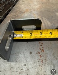 3″ x 3″ x 2″ x 1/4″ STEEL 90° ANGLE BRACKET BRACE (6 pack) with slots