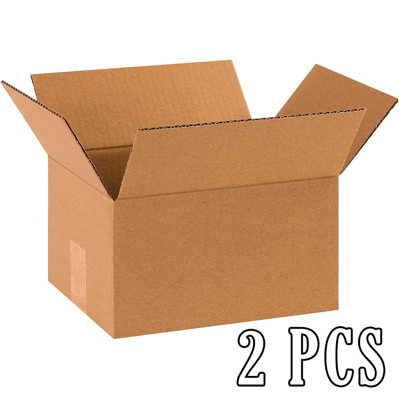Packs 2 in shipping cartons, 23x20x16 inches, suitable for moving and mailing.