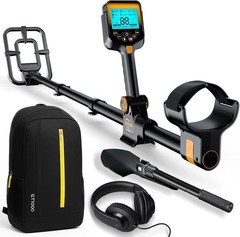 Metal Detector for Adults Waterproof – 2000mAh Chargeable Professional Cordless