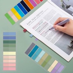 Sticky Tabs 2400 pcs Book Tabs for Page Markers Transparent Annotation supplies