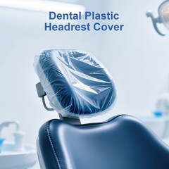 CE FDA Disposable Headrest Chair Sleeve Plastic SPA Salons Cover 10″ x 14″