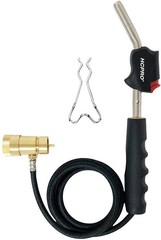 HCPRO HC-BZT5 MAPP Gas Torch Kit with 5ft Propane Hose Self-Igniting Black